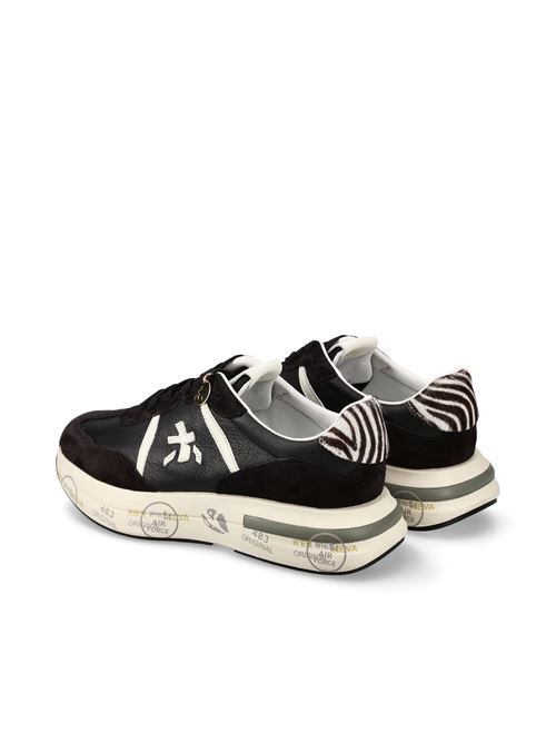 Cassie Var 7681 sneakers in leather, faux leather, and fabric PREMIATA | CASSIE VAR7681